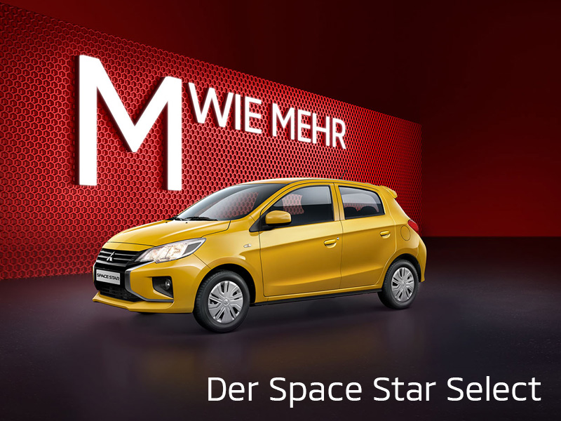 M wie mehr - der Mitusbishi Space Star Select